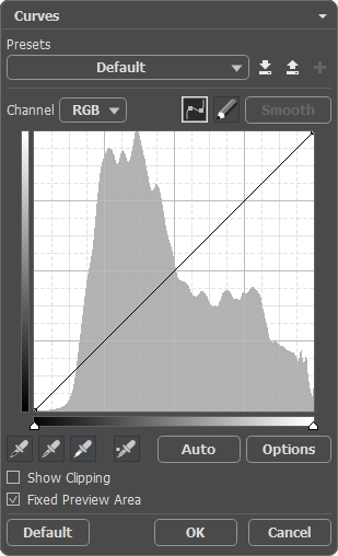 Curves in AliveColors