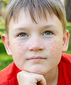 Boy with Freckles