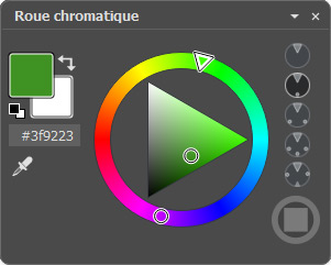 Panneau Roue chromatique