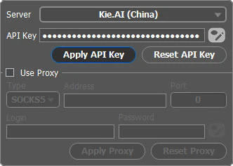 Server settings