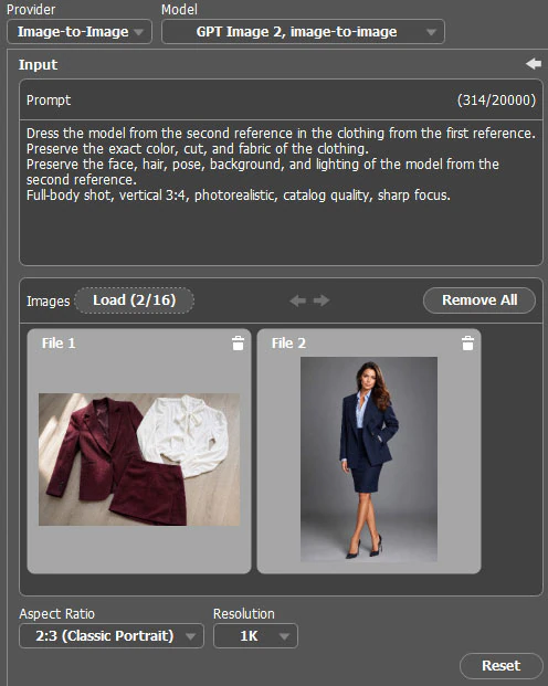 Setting up cloud generation