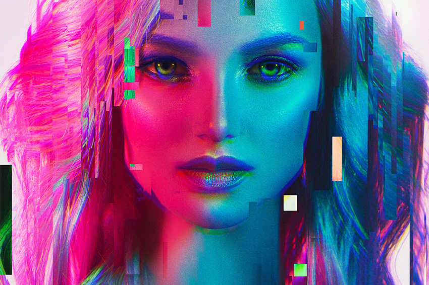 Effetto Glitch art