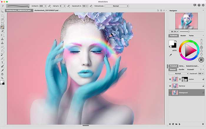 AliveColors auf Mac